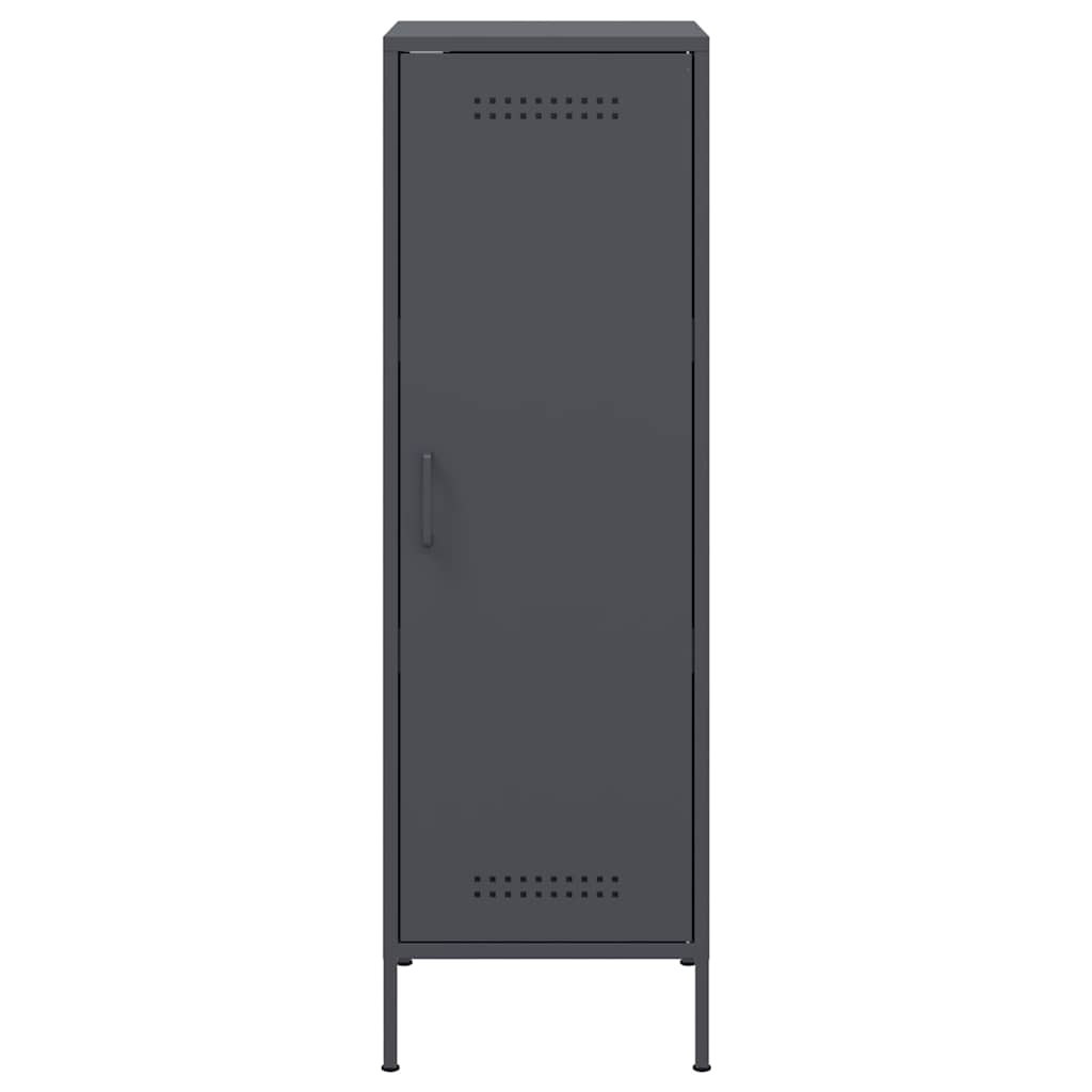 Credenza Antracite 36x39x113 cm in Acciaio | homemem39
