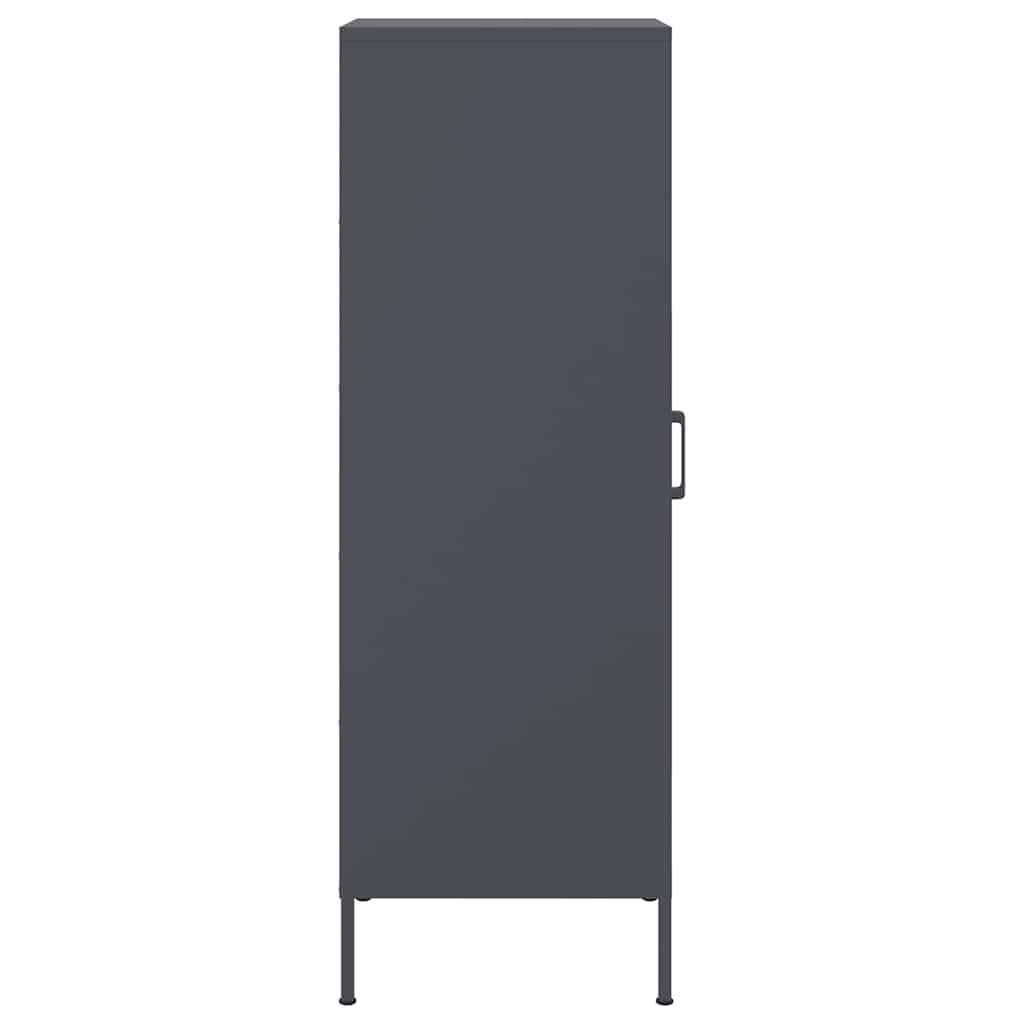 Credenza Antracite 36x39x113 cm in Acciaio | homemem39