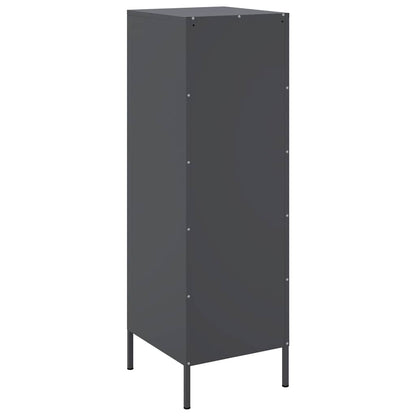 Credenza Antracite 36x39x113 cm in Acciaio | homemem39