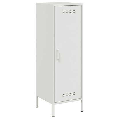 Credenza Bianca 36x39x113 cm in Acciaio - homemem39