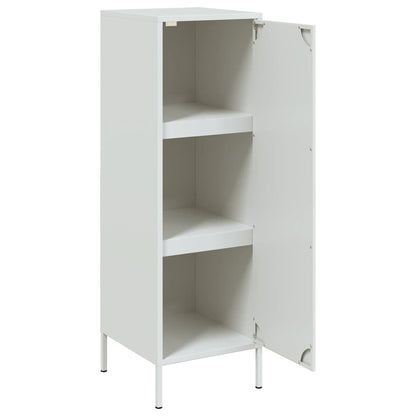 Credenza Bianca 36x39x113 cm in Acciaio | homemem39