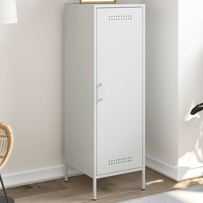 Credenza Bianca 36x39x113 cm in Acciaio | homemem39