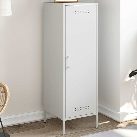 Credenza Bianca 36x39x113 cm in Acciaio | homemem39