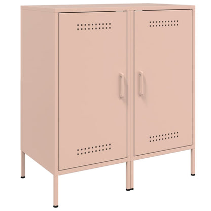 Credenze 2 pz Rosa 36x39x79 cm in Acciaio - homemem39