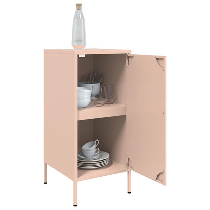 Credenze 2 pz Rosa 36x39x79 cm in Acciaio | homemem39