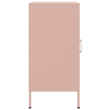 Credenze 2 pz Rosa 36x39x79 cm in Acciaio | homemem39