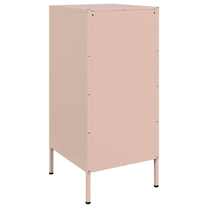 Credenze 2 pz Rosa 36x39x79 cm in Acciaio | homemem39