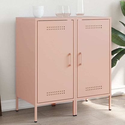 Credenze 2 pz Rosa 36x39x79 cm in Acciaio | homemem39