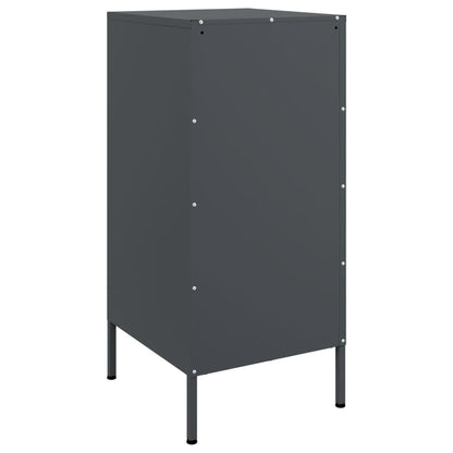 Credenza Antracite 36x39x79 cm in Acciaio | homemem39