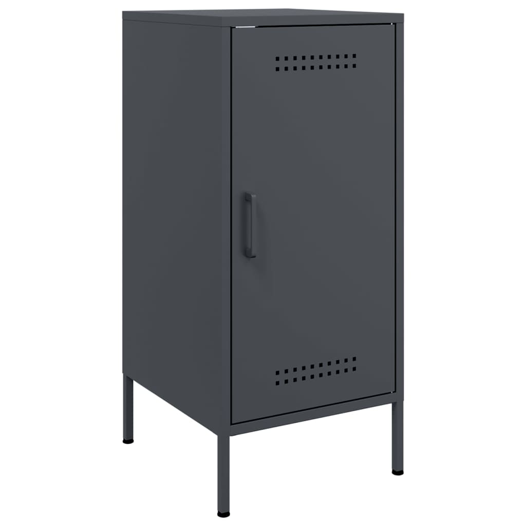 Credenze 2 pz Antracite 36x39x79 cm in Acciaio | homemem39