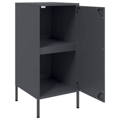 Credenze 2 pz Antracite 36x39x79 cm in Acciaio | homemem39