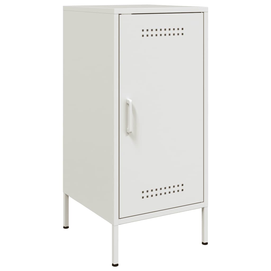Credenza Bianca 36x39x79 cm in Acciaio - homemem39