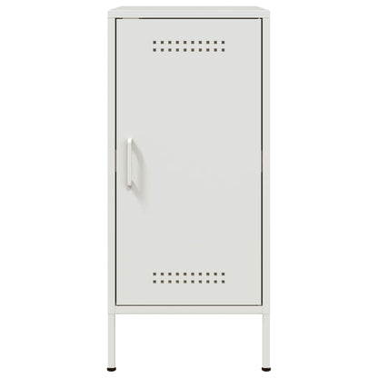 Credenze 2 pz Bianche 36x39x79 cm in Acciaio | homemem39