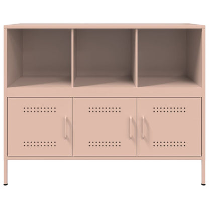 Credenza Rosa 100,5x39x79 cm in Acciaio - homemem39