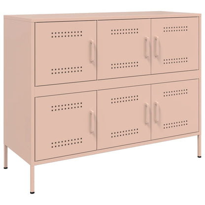 Credenza Rosa 100,5x39x79 cm in Acciaio | homemem39