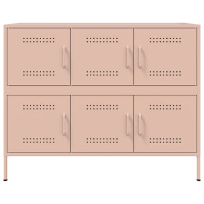 Credenza Rosa 100,5x39x79 cm in Acciaio | homemem39