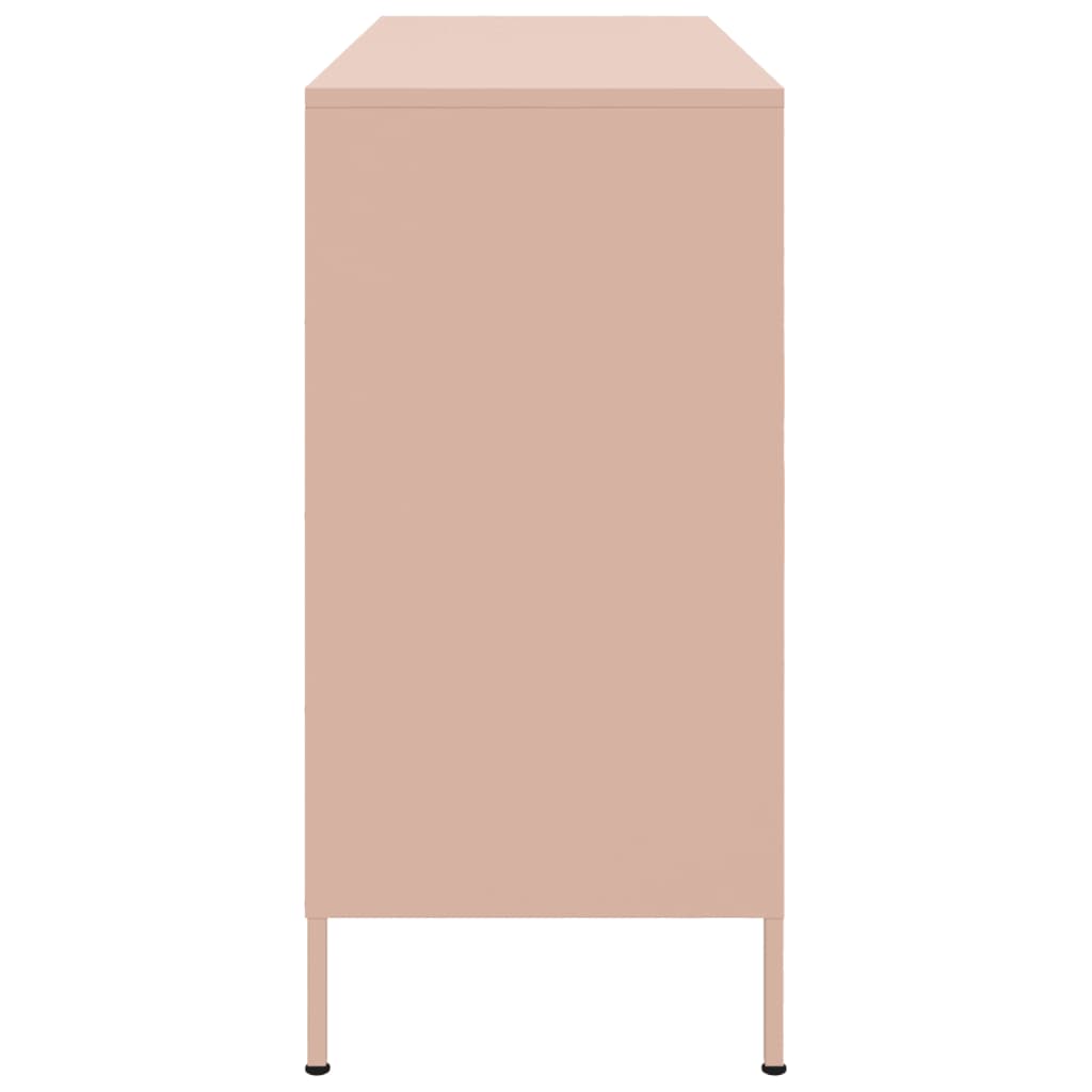 Credenza Rosa 100,5x39x79 cm in Acciaio | homemem39