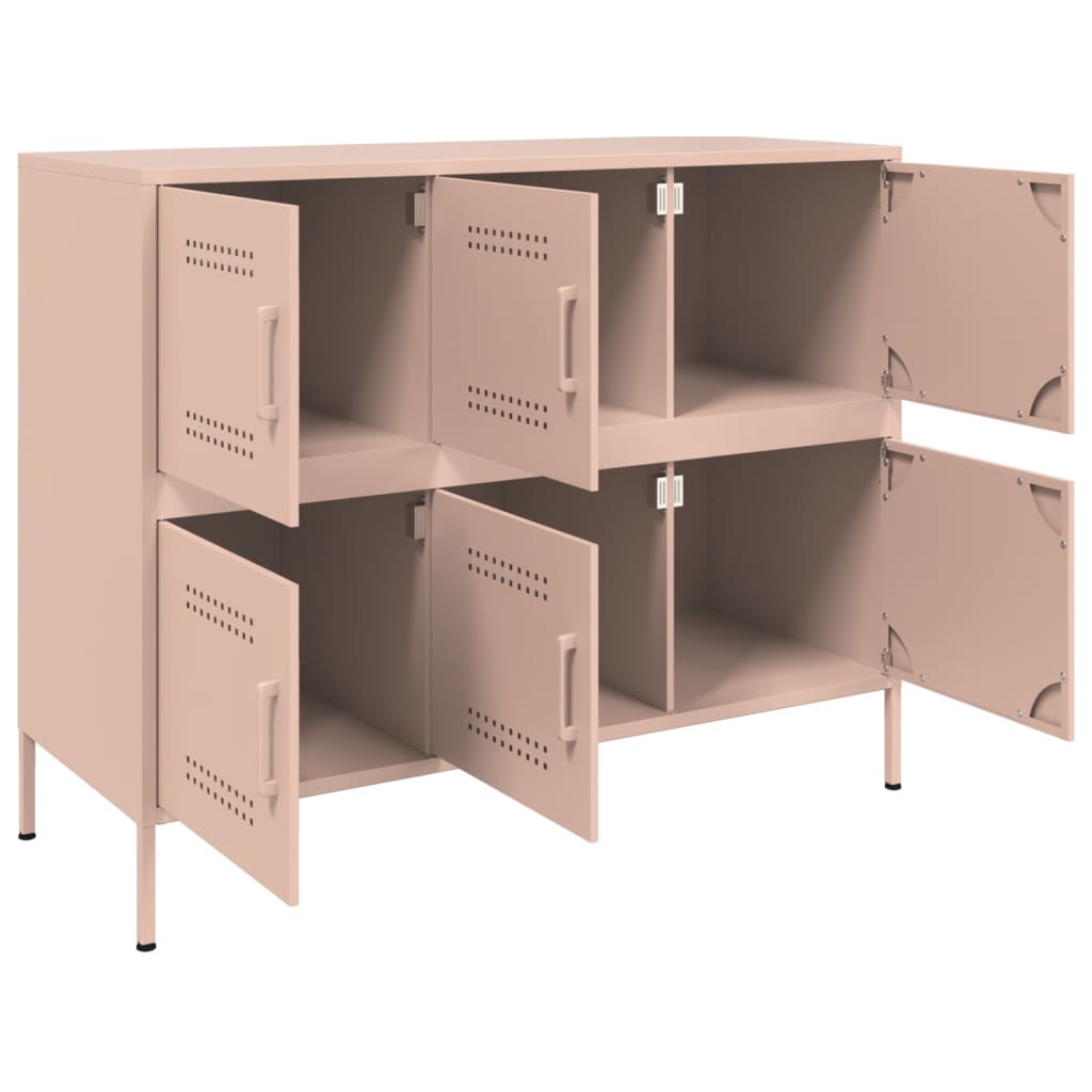 Credenza Rosa 100,5x39x79 cm in Acciaio | homemem39
