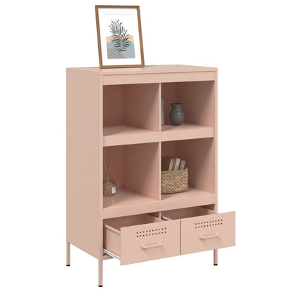 Credenza Rosa 68x39x101,5 cm in Acciaio | homemem39