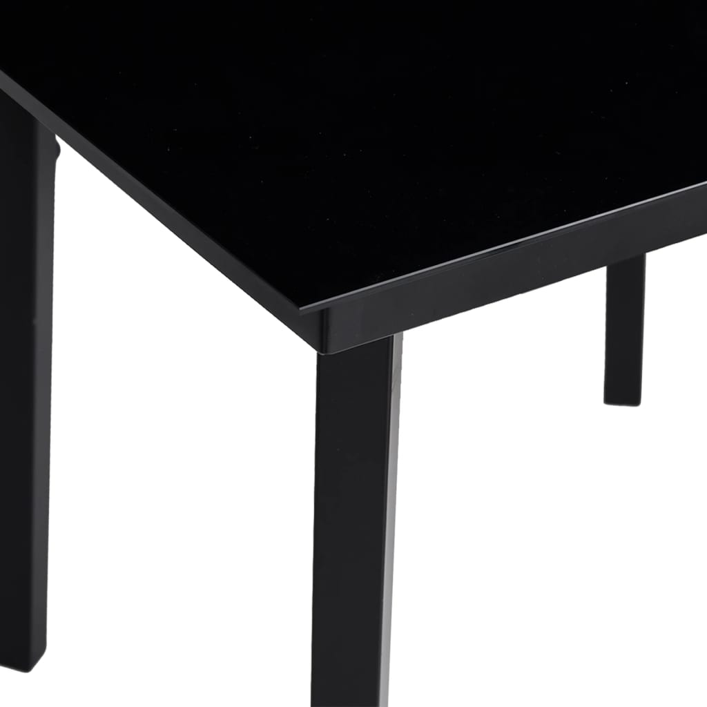 Set da Pranzo da Giardino 3 pz con Cuscini in Polyrattan Grigio | homemem39