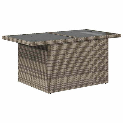 Set Divani da Giardino 6 pz con Cuscini Grigio in Polyrattan | homemem39