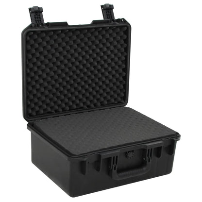 Valigetta da Volo Portatile Nera 49x38x23 cm in PP | homemem39