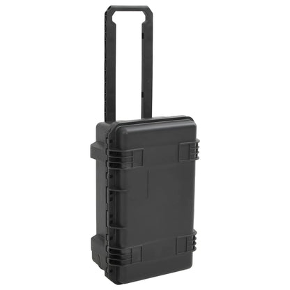 Valigetta da Volo Portatile Nera 55x35x22,5 cm in PP | homemem39