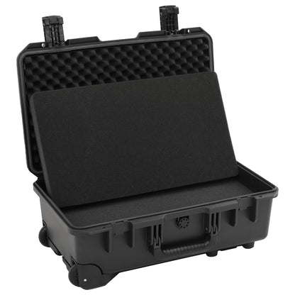 Valigetta da Volo Portatile Nera 55x35x22,5 cm in PP