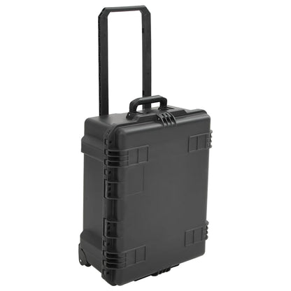 Valigetta da Volo Portatile Nera 62,5x50x28,5 cm in PP | homemem39