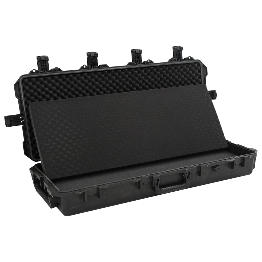Valigetta da Volo Portatile Nera 100,5x42x17 cm in PP | homemem39