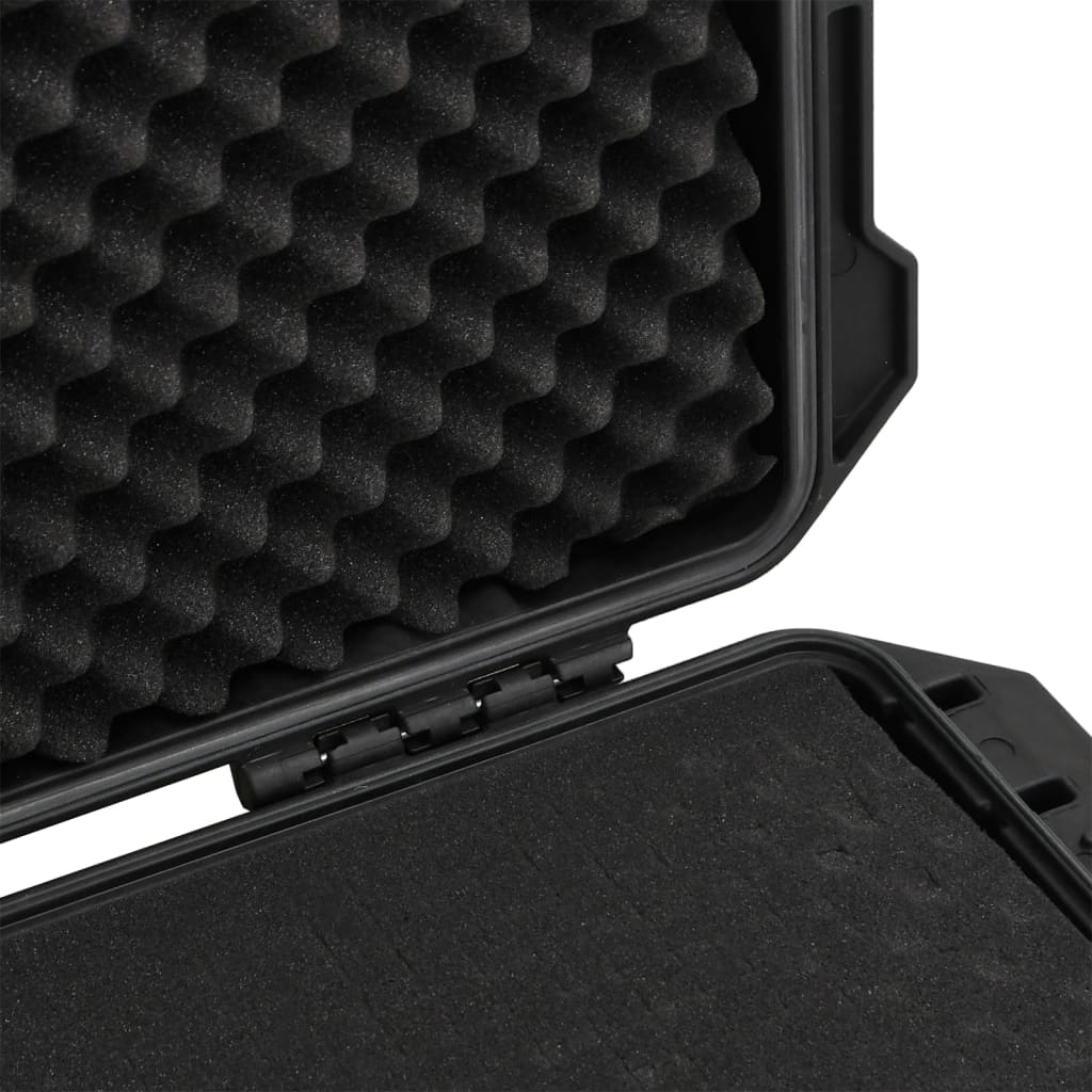 Valigetta da Volo Portatile Nera 100,5x42x17 cm in PP | homemem39