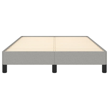 Giroletto senza Materasso Grigio Chiaro 120x190 cm in Tessuto - homemem39