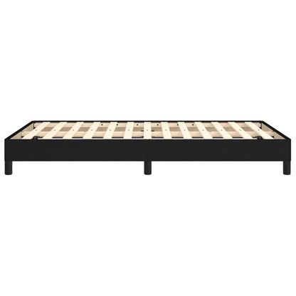 Giroletto senza Materasso Nero 120x190 cm in Tessuto - homemem39