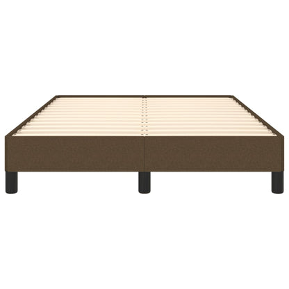 Giroletto senza Materasso Marrone Scuro 80x200 cm in Tessuto - homemem39