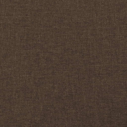 Giroletto senza Materasso Marrone Scuro 80x200 cm in Tessuto - homemem39