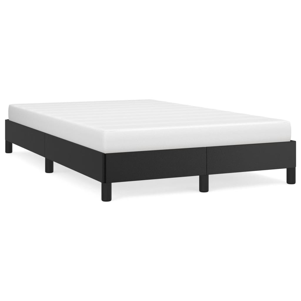 Giroletto senza Materasso Nero 120x190 cm Similpelle