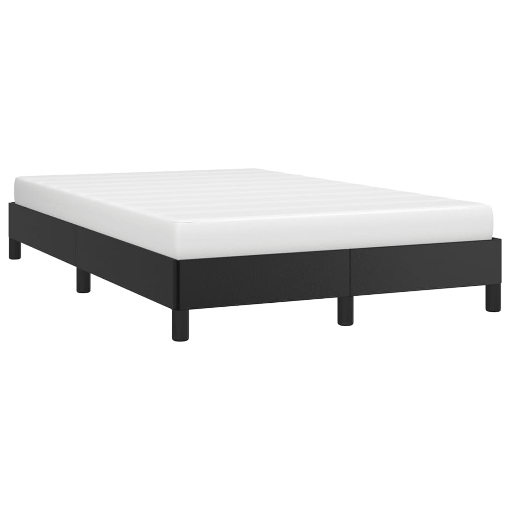 Giroletto senza Materasso Nero 120x190 cm Similpelle