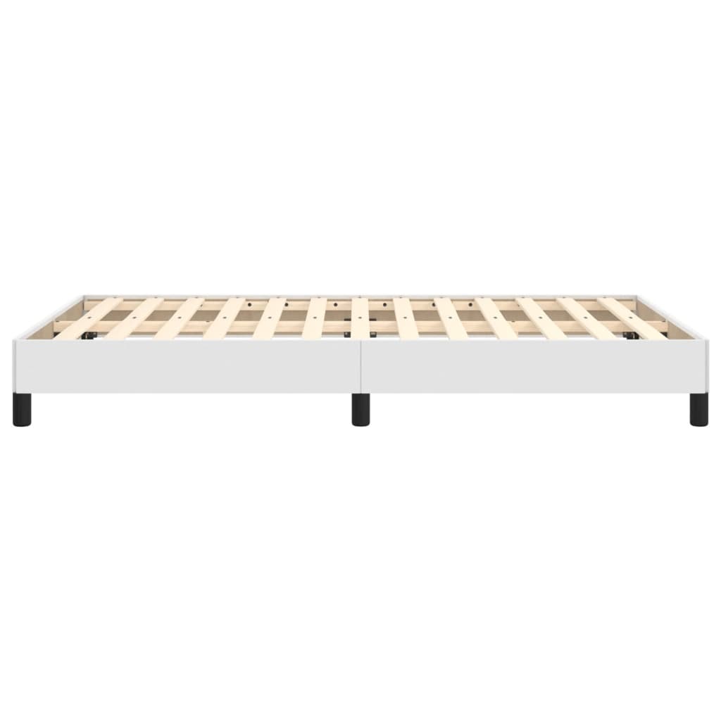 Giroletto senza Materasso Bianco 120x190 cm Similpelle | homemem39