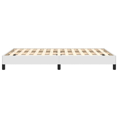 Giroletto senza Materasso Bianco 120x190 cm Similpelle | homemem39