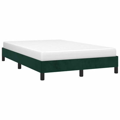 Giroletto senza Materasso Verde Scuro 120x190 cm Velluto