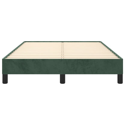 Giroletto senza Materasso Verde Scuro 120x190 cm Velluto - homemem39