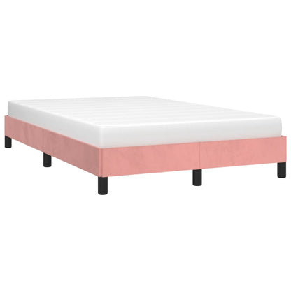 Giroletto senza Materasso Rosa 120x190 cm Velluto