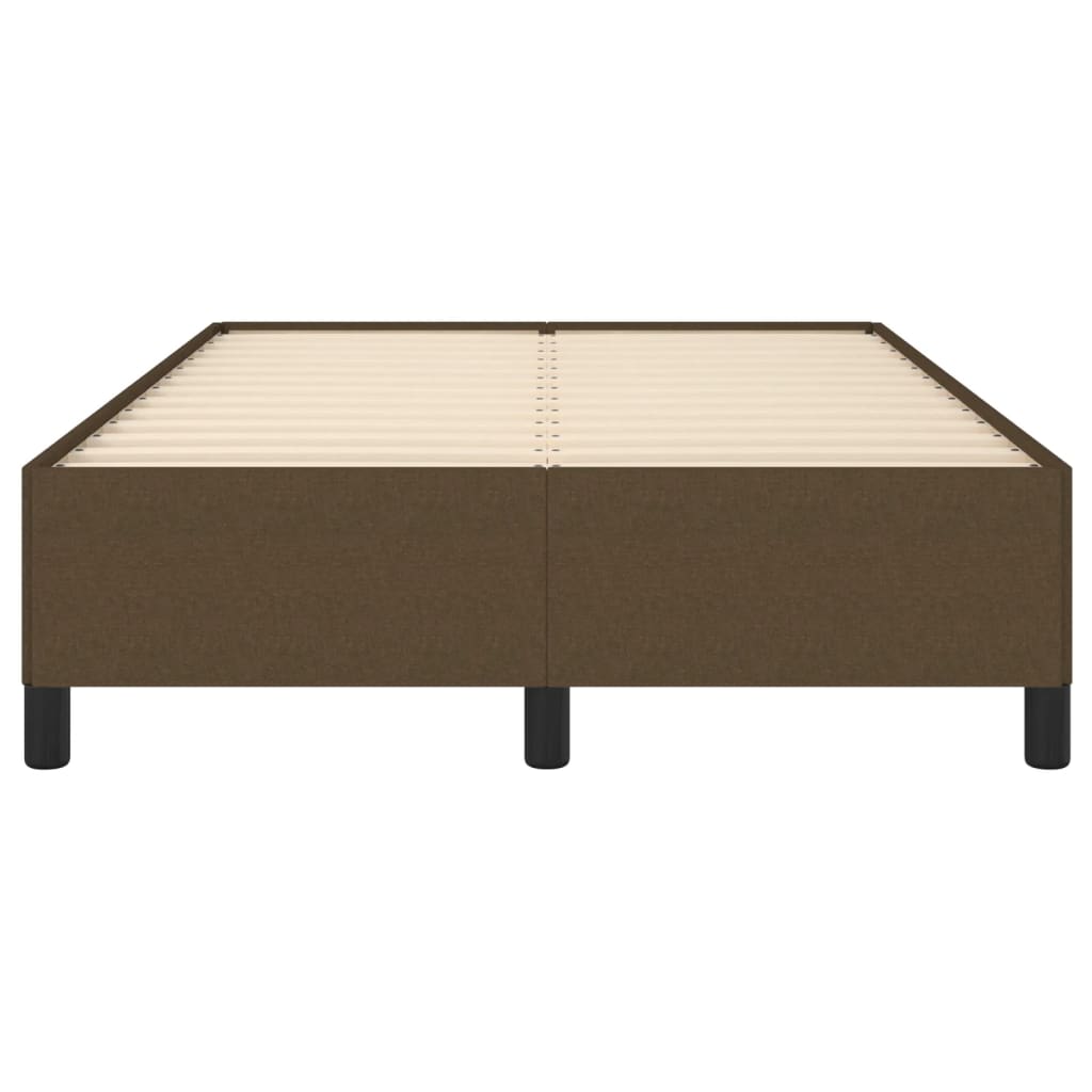 Giroletto senza Materasso Marrone Scuro 80x200 cm in Tessuto | homemem39