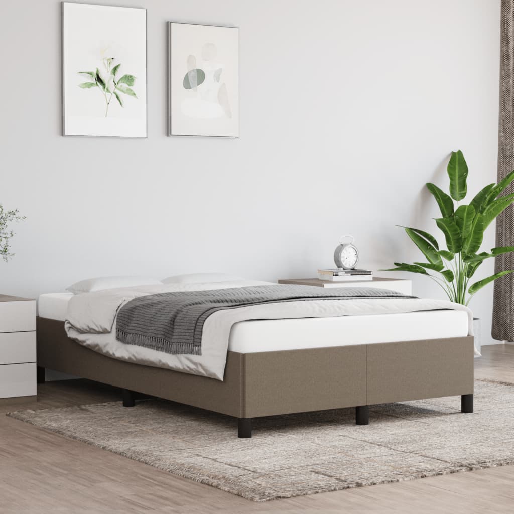 Giroletto senza Materasso Tortora 120x190 cm Tessuto