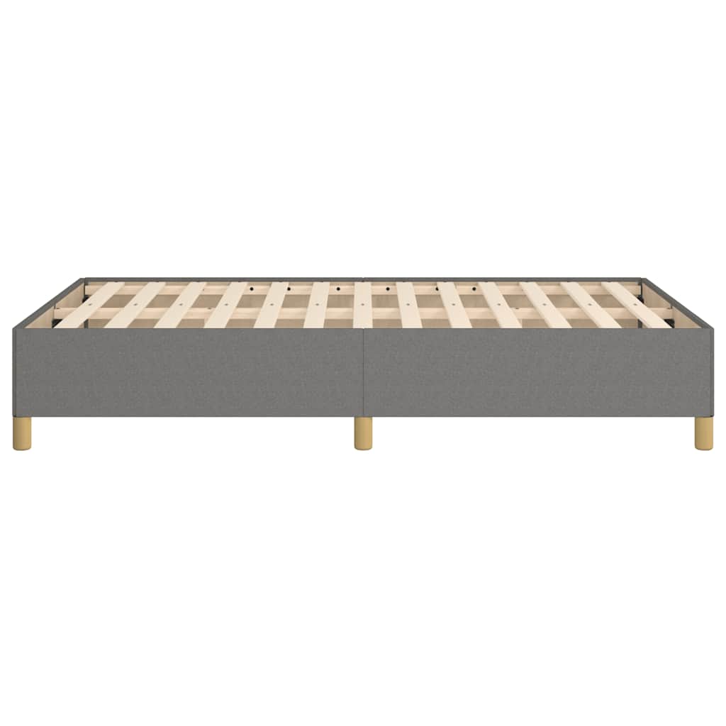Giroletto senza Materasso Grigio Scuro 120x190 cm in Tessuto