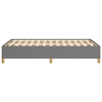 Giroletto senza Materasso Grigio Scuro 120x190 cm in Tessuto