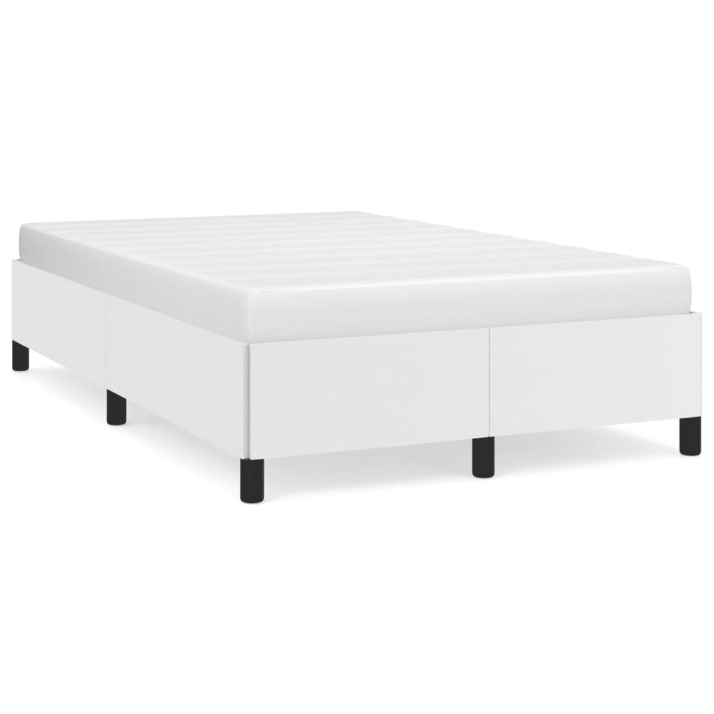 Giroletto senza Materasso Bianco 120x190 cm Similpelle
