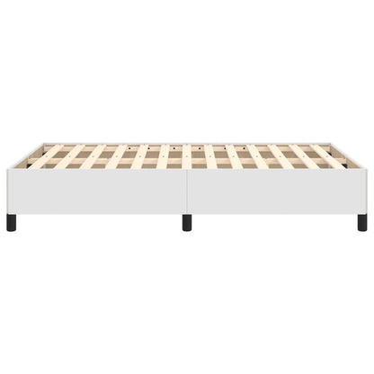 Giroletto senza Materasso Bianco 120x190 cm Similpelle | homemem39