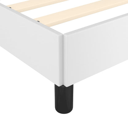 Giroletto senza Materasso Bianco 120x190 cm Similpelle | homemem39