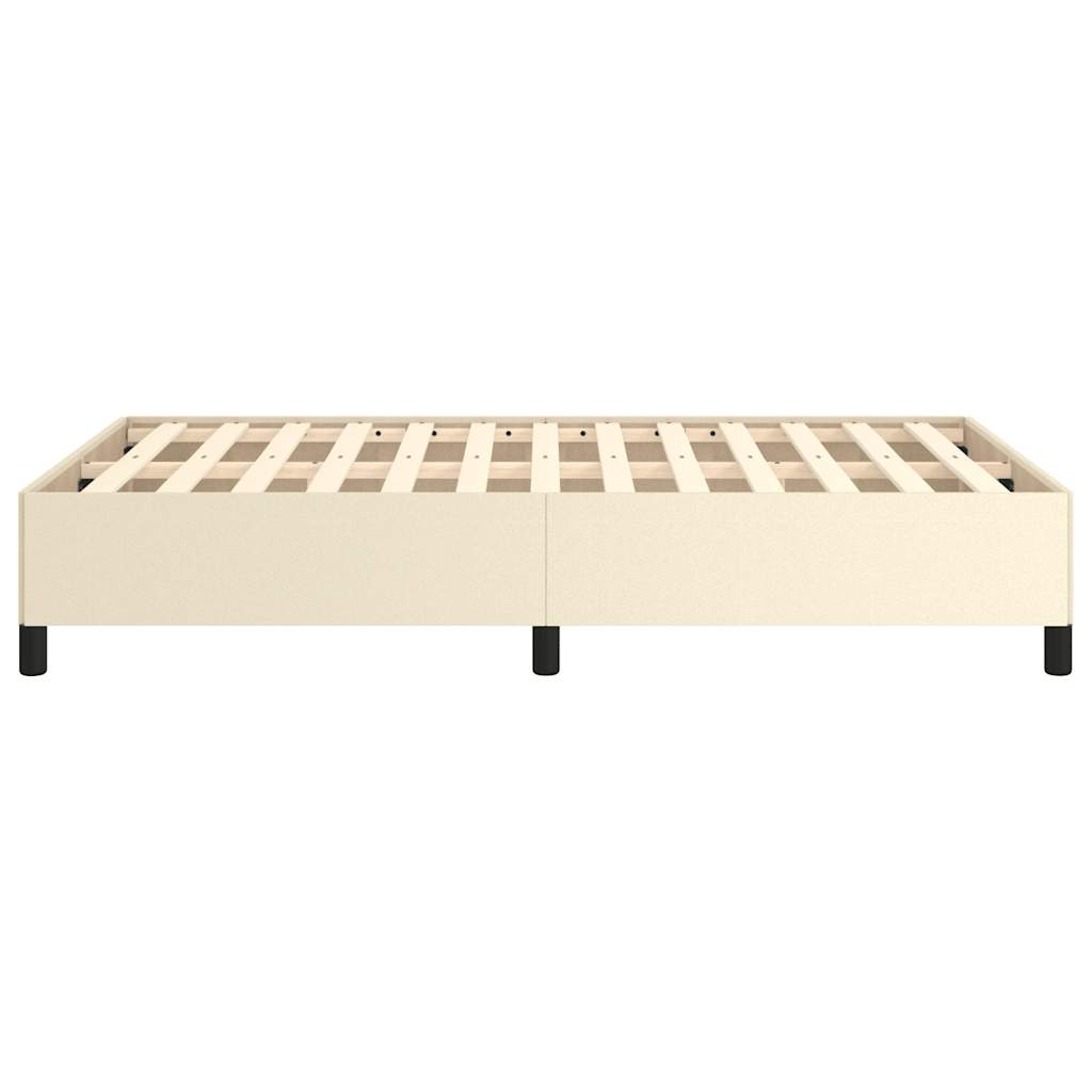 Giroletto senza Materasso Crema 120x190 cm Similpelle